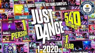 DANCING JUST DANCE SONGLIST (1-2020) ALL SOLO ROUTINES AND+ | Guinness World Records Compilation