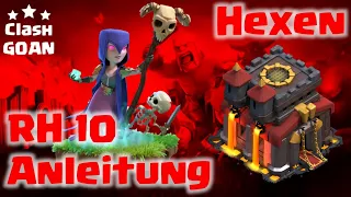 Wie nutze ich Hexen auf Rathaus 10?! | Anleitung | RH10 | COC 09/21 Clash of Clans