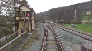 Cab ride Corwen gauging run 04 04 2023