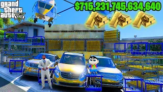 FRANKLIN TOUCH ANYTHING BECOME GOLD ll EVERYTHING IS FREE IN GTA5! HackerYatOP