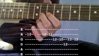 Guitar Lesson - How to Play "Trampled Underfoot" - With Tabs