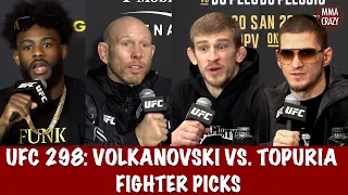 UFC 298: Alexander Volkanovski vs. Ilia Topuria Fighters Picks