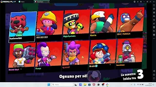 Gioco a BRAWL STARS per la Seconda  VOLTA *leggendario*