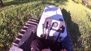 trattore cingolato Lamborghini, tractor vlog