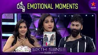 Rashmi Gautam Emotional Moments | Sixth Sense Season 4 | Episode 12 Highlights | Star Maa