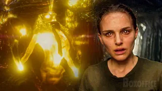 El encuentro cósmico de Natalie Portman | Aniquilación | Clip en Español