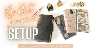 2022 Bullet Journal Setup | Standard Travelers Notebook | MARTIN-MADE TV