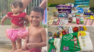 Atualizações de maio de meus bebês, nova fórmula para a bebê Andressa e mais fraldas para André