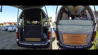 Full conversion Toyota Hiace camper van