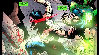 Superboy Prime Mauls the Most Powerful Green Lantern