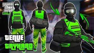 ✔AVOIR UNE TENUE DE TRYHARD VERTE SUR GTA 5 ONLINE !