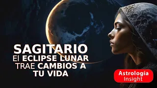 Sagitario, el eclipse trae cambios en tu vida.