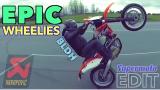 Epic Supermoto Hooligans Edit 2014 | dem wheelies | Motard STHLM [BLDH EDIT]