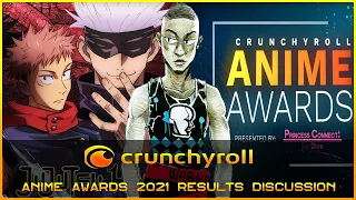 The Anime Of The Year is What ? | Crunchyroll Anime Awards 2021 Results |