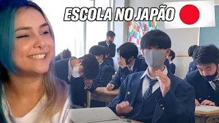Como é um dia de aula em uma escola no Japão! - Casal Reage