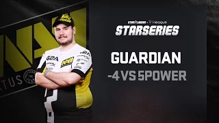 -4 by GuardiaN vs 5POWER, SL i-League StarSeries Season 3 Finals Highlight, First round
