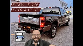 F-250 Ford Super Duty King Ranch. Primera vez en México