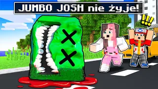 JUMBO JOSH NIE ŻYJE! KTO ZABIŁ JUMBO JOSHA z Roblox w Minecraft?