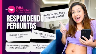 Qual é o tipo de parto que vou fazer? | Respondendo perguntas sobre a minha gestação - Parte 1