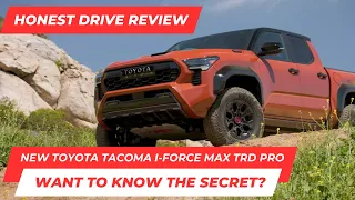 New Toyota Tacoma i-Force Max TRD Pro Honest Drive Review, Specs, Price