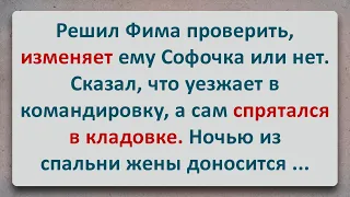 ✡️ Фима Шпильман Спрятался в Шкафу и Терпеливо Ждал Любовника Жены! Анекдоты про Евреев! Выпуск #110