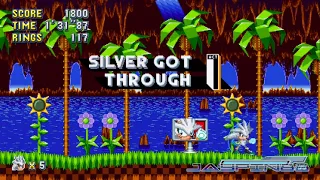 Silver The Hedgehog in Sonic Mania Plus :: First Look Gameplay (1080p/60fps)