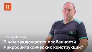 Микросинтаксис русского языка — Леонид Иомдин