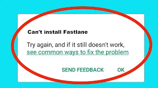 Fix Can't Install / Download Fastlane App in Google Playstore For Android