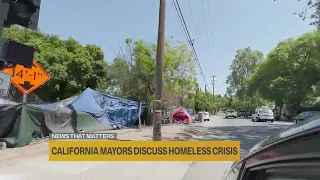 California mayors discuss homeless crisis