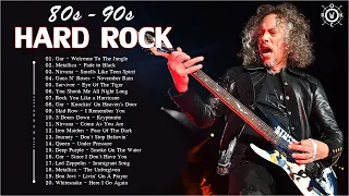 Best Hard Rock Playlist 80s & 90s 💥 Top 20 Powerful Hard Rock Songs Full Of Energy 💥