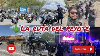 El mejor evento de motos 🔥 La Ruta Del Peyote 2024 🔥 con los Reales MC 🏜️💀☠️