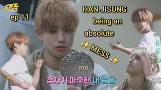 SKZ Code Ep 11 a.k.a Han Jisung being a total mess !