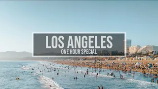 Hour of Relaxing Los Angeles Drone Footage [4K]