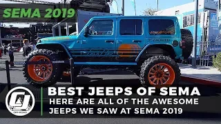 The Best Jeep Wranglers and Gladiators of SEMA 2019