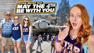 May the 4th WASN'T WHAT WE EXPECTED! Star Wars Day 2023 at Hollywood Studios & park hopping to Epcot