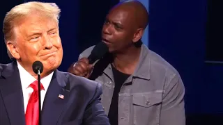 Dave Chappelle On The Media is Hard On Trump A lot