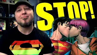 SUPERMAN WRITER BLAMES FANS FOR MAKING SUPERMAN'S SEXUAL ORIENTATION CHANGE POLITICAL!