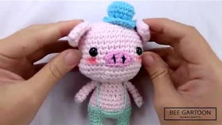 EP.04  How to crochet an amigurumi ' Pig '