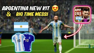 Review Argentina New Kits 😍 & 105 Big Time Leonel Messi 🥶🔥