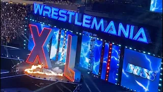 The Rock Wrestlemania 40 Night One Entrance