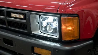 How to: Install Toyota Pickup Truck LED Headlights - 4Runner & Tacoma too!