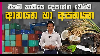 එකම කාසියෙ දෙපැත්ත වෙච්ච ආනයන හා අපනයන | Dhananath Frenando