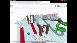 Rube Goldberg Machine with TinkerCad Simlab