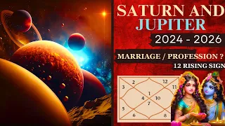 Jupiter And Saturn - What's In The Future - 12 Rising Sign ✍️