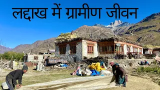 Village Life In the Cold Desert of Ladakh |  Village Life in the remote Himalayas | The Young Monk |