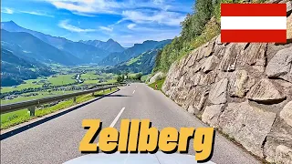 Driving in Austria from zellgerg to Innsbruck