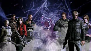 Resident Evil 6: Part 2 Game Movie PS4Pro Full HD 1080p/60fps  Walkthrough Gameplay No Commentary