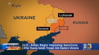 U.S., Allies Begin Imposing Sanctions After Russia Sends Troops Into Eastern Ukraine