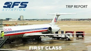TRIP REPORT | American Airlines - MD 80 - Dallas (DFW) to Memphis (MEM) | First Class