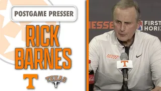 Rick Barnes details Tennessee Basketball's massive win over top 10 Texas Longhorns Basketball